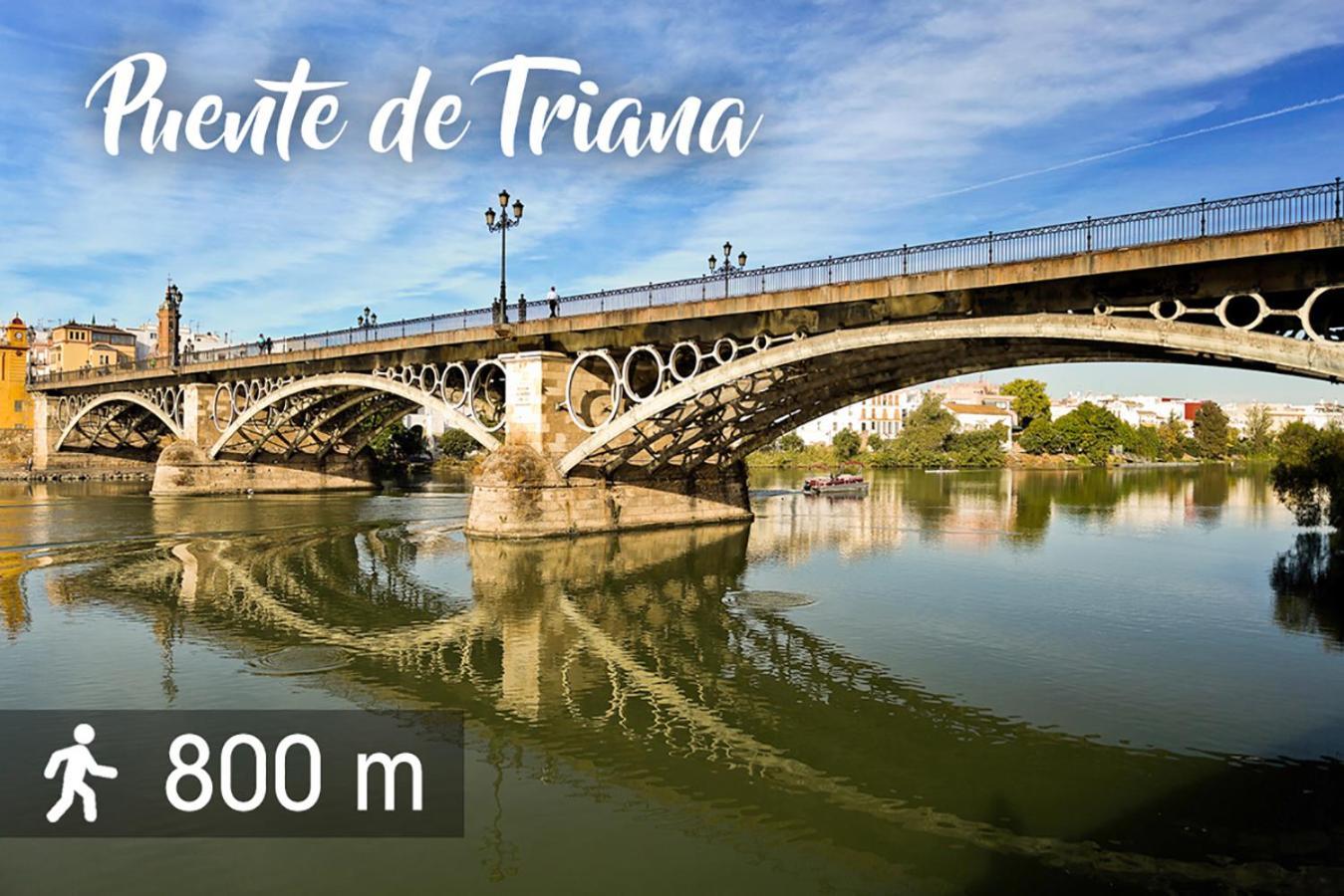 Barrio De Triana - Asturias Lejlighed Sevilla Eksteriør billede